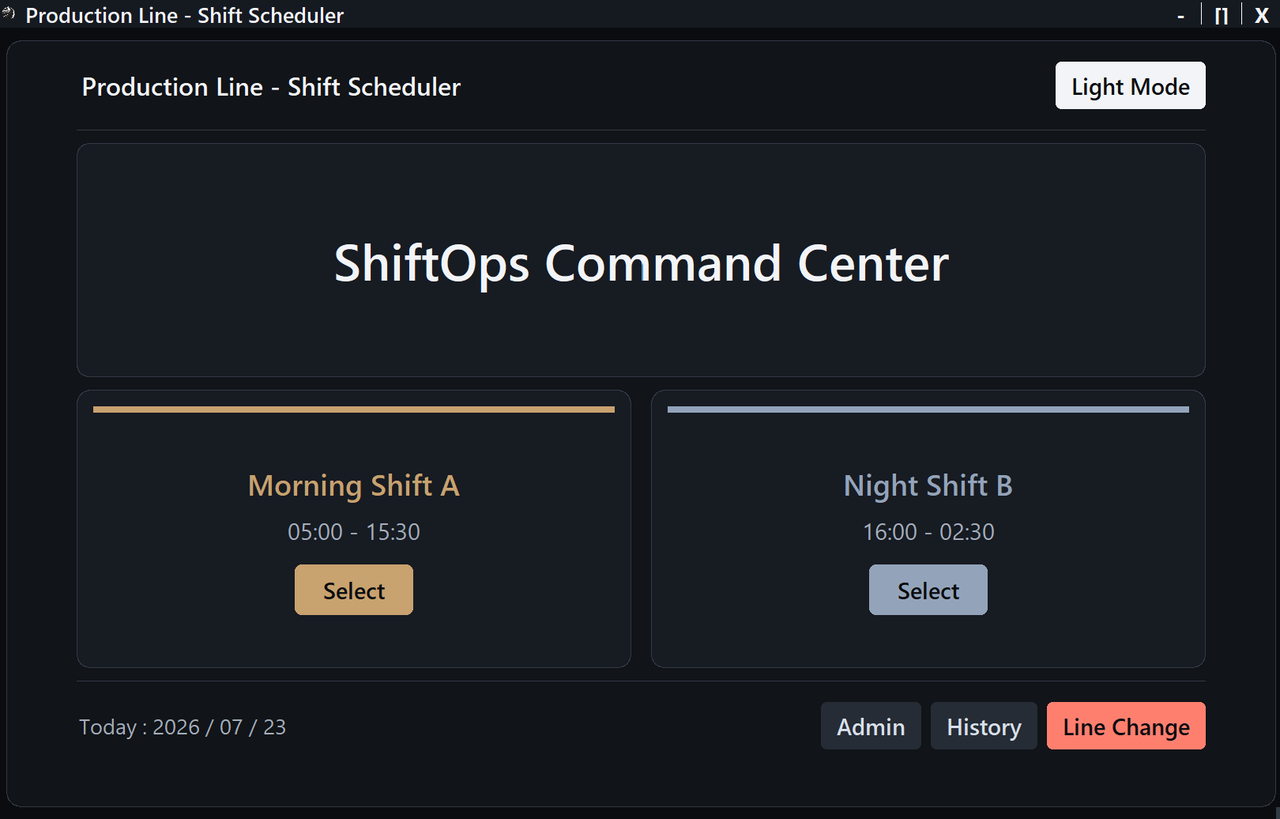 Shift Scheduler