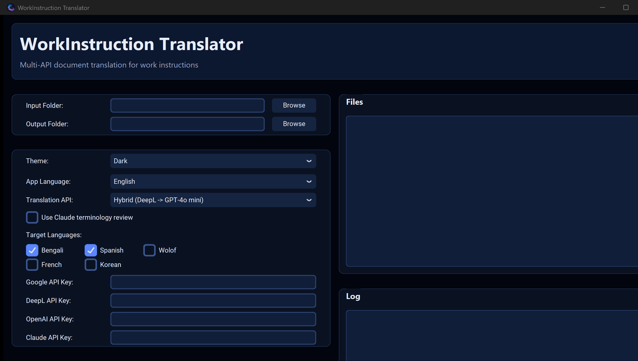 Work Instruction Translator